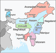North east India